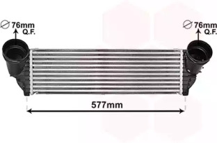 VAN WEZEL 06004543 -  Интеркулер